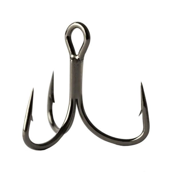 Крючки Mustad KVD Elite Triple Grip 2X Short Treble Hook - #6 / Black Nickel