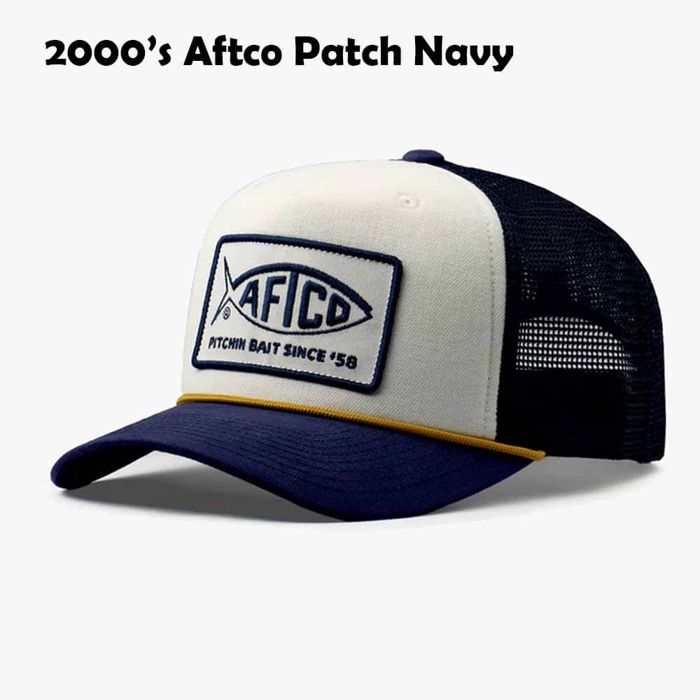 Головной убор Aftco Apparel Aftco Navy 00'S Patch Trucker