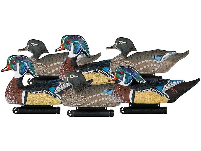 Чучело Dakota Decoys Dakota Decoy X-treme Wood Duck Duck Decoy 6PK