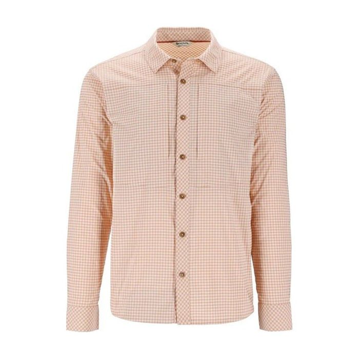 Рыболовная рубашка Simms Men's Stone Cold LS Shirt - Antigua Stone Cold Check