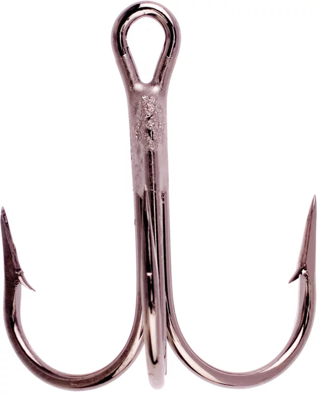 Крючки Eagle Claw Lazer Sharp Needle Point Treble Hooks 20-Pack