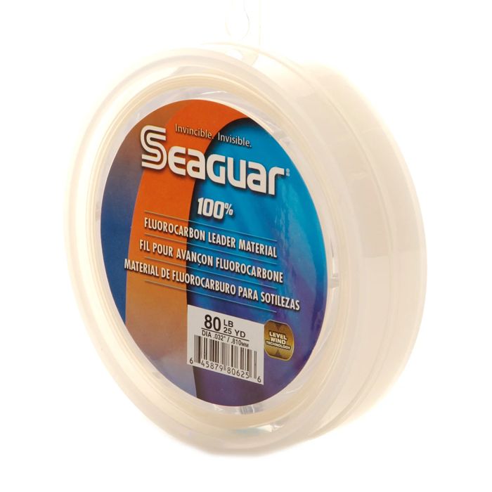 Поводковый материал Seaguar 100% Fluorocarbon 80lb/25yd Leader