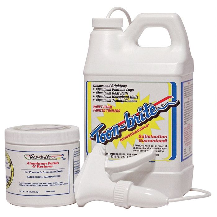 Средство для чистки лодки Toon-brite Pontoon Cleaning And Polishing Kit