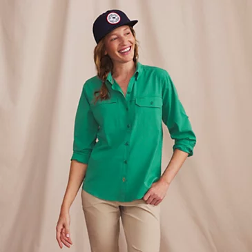 Рыболовная рубашка Orvis Women’s Open Air Caster Long-Sleeve Shirt