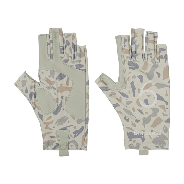Перчатки 6th Sense SOLIS Sun Fishing Gloves - Underland - Rockdust / M/L