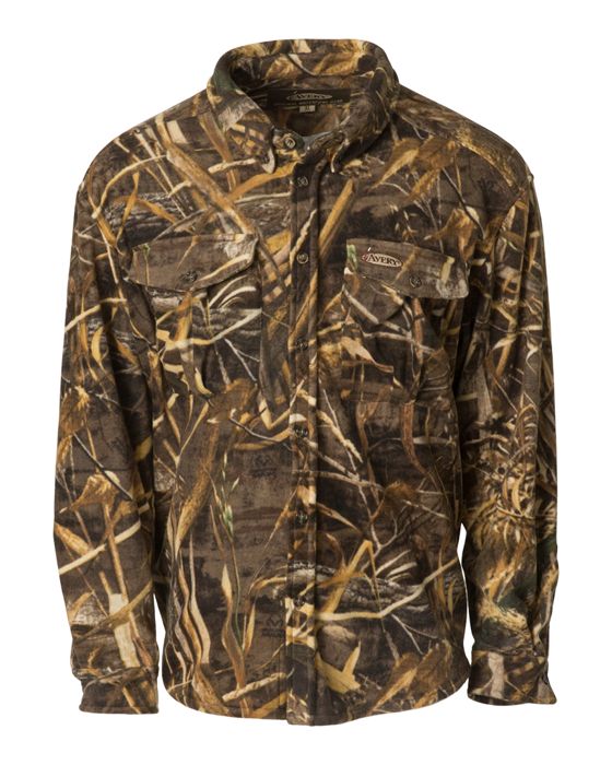 Рыболовная рубашка Avery Originals Tec Fleece Midweight JacShirt