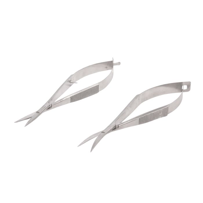 Плоскогубцы рыболова CRB Professional Spring Scissors - Curved or Straight Tip - Straight