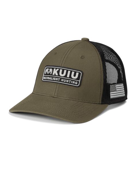 Головной убор KUIU Ultralight Hunting Patch Hat | Loden/Black