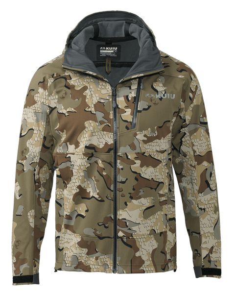 Охотничий камуфляж KUIU Axis Hybrid Hooded Jacket | Valo