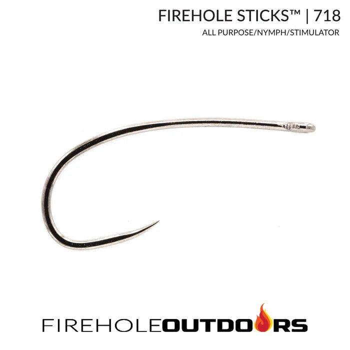 Крючки Firehole Sticks 718 Barbless Stimulator Hook