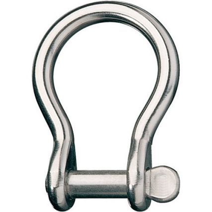 Джиг-головки Ronstan Stainless Steel Bow Shackle, 1/4" Pin, Coined Head
