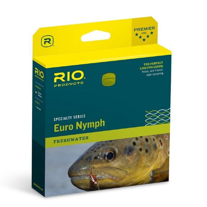 Нахлыстовый шнур RIO FIPS Euro Nymph Fly Line - FIPS #2-5 - Orange/Sage/Olive
