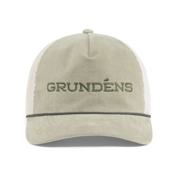 Головной убор Cord Wordmark Trucker - Light Olive