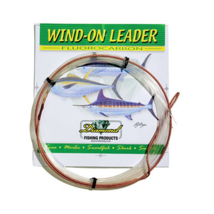 Флюорокарбоновая леска Diamond Fishing Products Fluorocarbon Wind-On Leaders