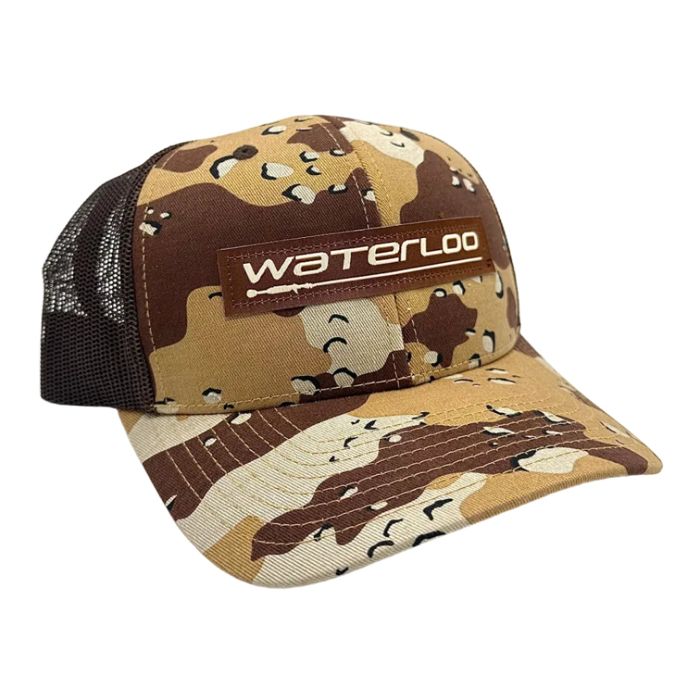 Головной убор Richardson Waterloo Desert Camo and Brown Cap - Performance Logo