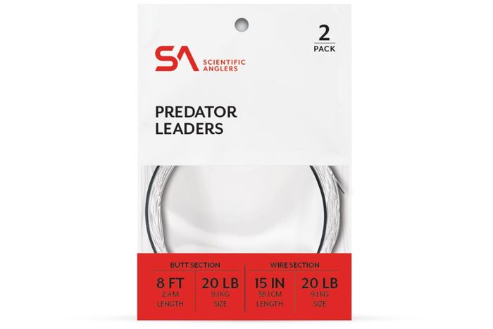Подлесок и типпет Scientific Anglers Absolute Predator Tapered Leader 2 Pack