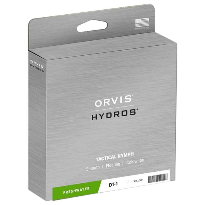 Нахлыстовый шнур Orvis Hydros Tactical Nymph Floating Fly Fishing Line - DT1F Willow 80.5