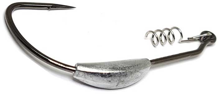 Крючки Gamakatsu Superline EWG Spring Lock Weighted Worm Hook