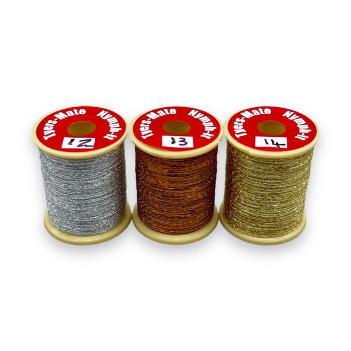 Материал для вязания мушек J. Stockard Fly Fishing Tyers Mate Metallic Nymph-it