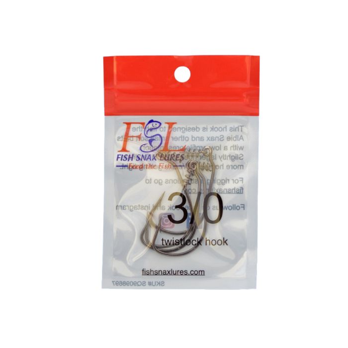 Крючки Fish Snax Lures Twistlock Hooks