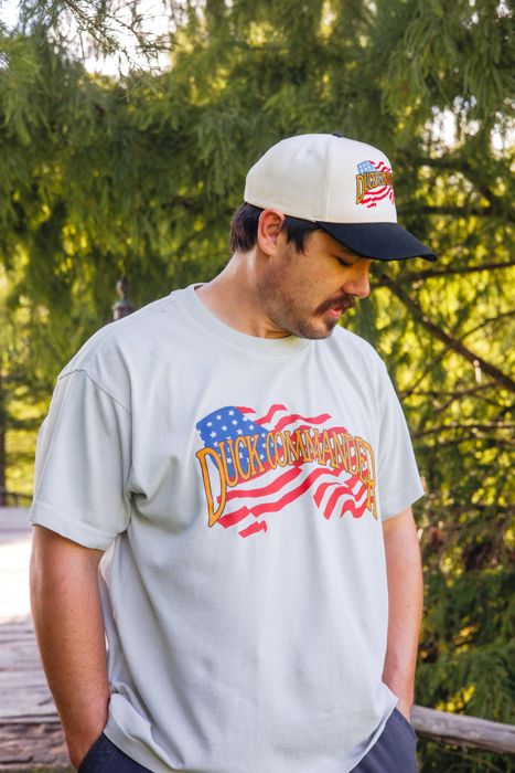Рыболовная рубашка Duck Commander Flag Unisex Tee