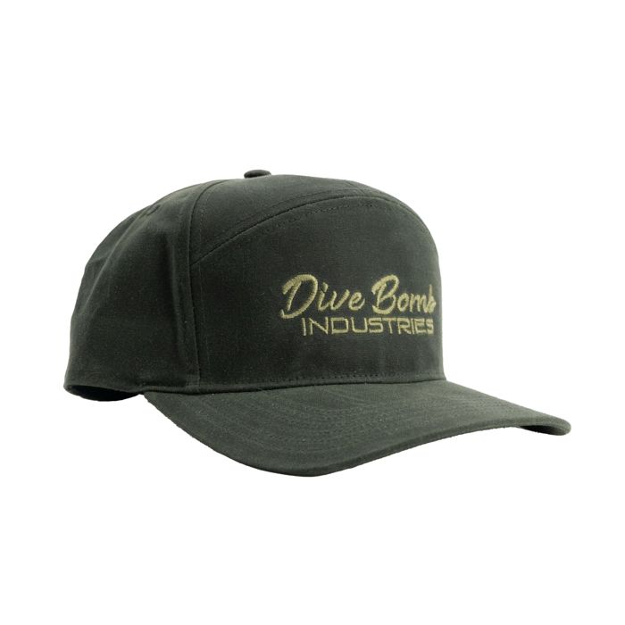Головной убор Script Text Frontier Waxed Hat - Dark Olive