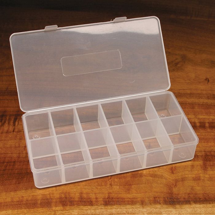 Коробка для мелочей J. Stockard Fly Fishing 12 Compartment Drilled Dubbing Box