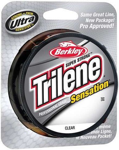 Леска Berkley Trilene Sensation Professional Grade 10 lb, 330 ярдов, прозрачная