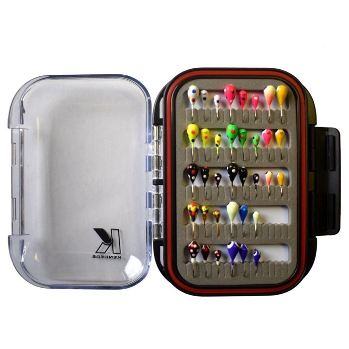 Зимняя приманка Kenders Outdoors 36 PIECE TUNGSTEN JIG SET WITH PREMIUM BOX