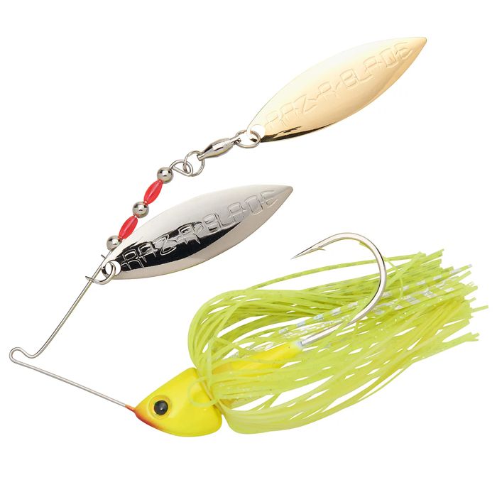 Strike King Burner 3/8 oz спиннербейт, двойные лепестки willow