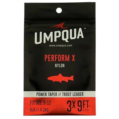 Поводковый материал Umpqua Perform X Power Taper Trout Leader 9'