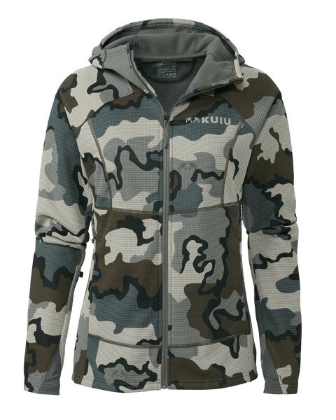 Рыболовная рубашка KUIU Women’s Peloton 240 Full Zip Hoodie | Vias