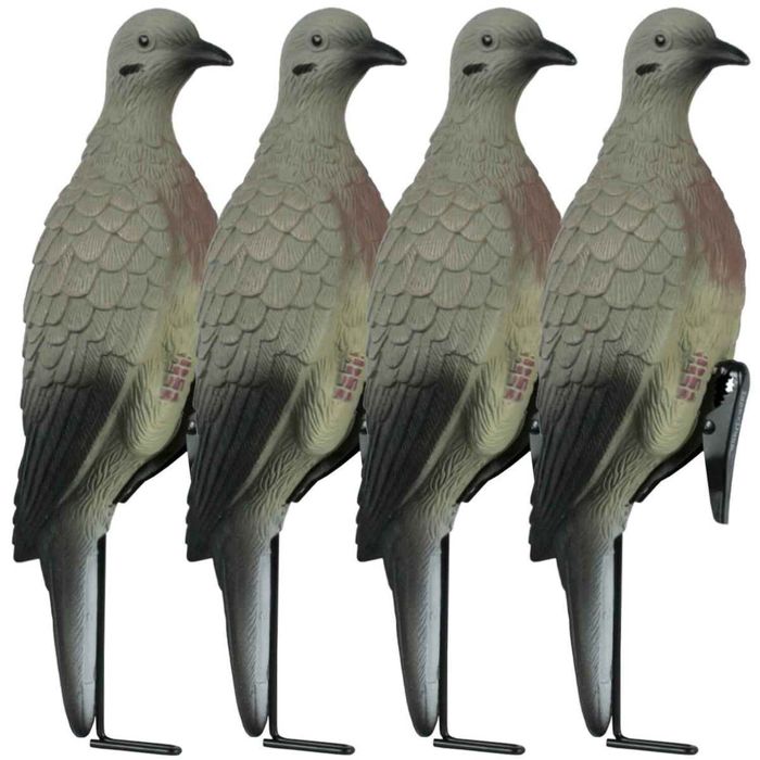 Чучело Lucky Duck Clip On With Stakes Dove Decoys - 4 Pack