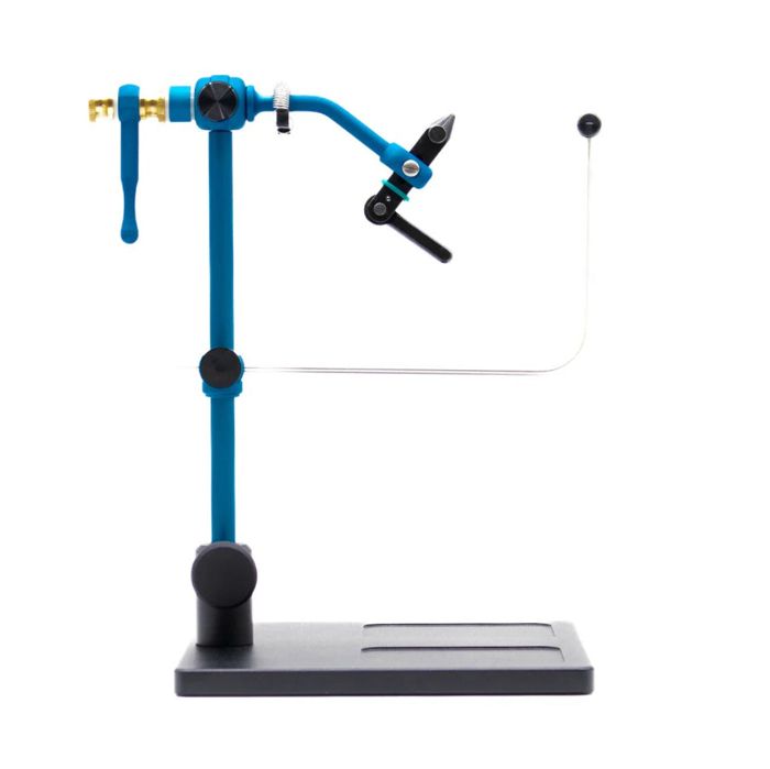 Тиски для вязания мушек J. Stockard Fly Fishing Traveler 2500 Vise - Blue Anodized