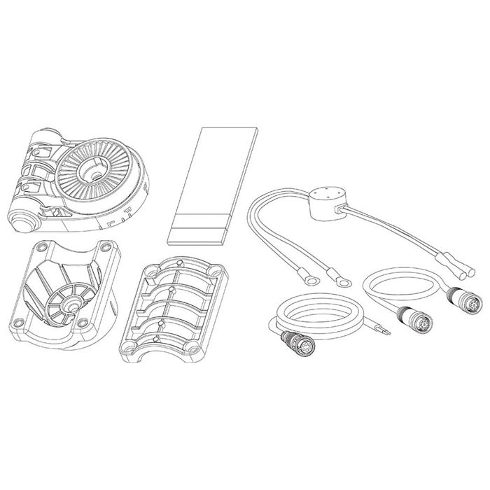 Крепление датчика эхолота Humminbird Open Water Adapter Kit - Mega Live