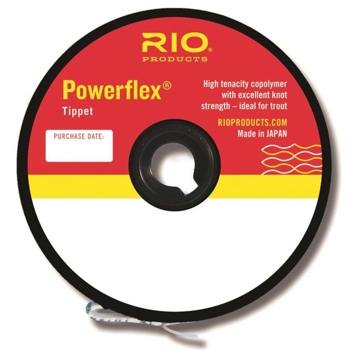 Rio Powerflex Tippet 5X, прозрачный, 100 м