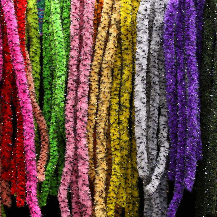 Материал для вязания мушек J. Stockard Fly Fishing UV Mottled Galaxy Mop Chenille