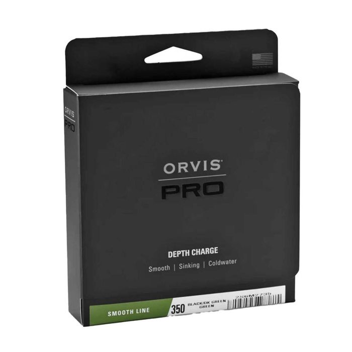 Нахлыстовый шнур Orvis PRO Depth Charge 3D Smooth Sinking Fly Fishing Line - 90ft