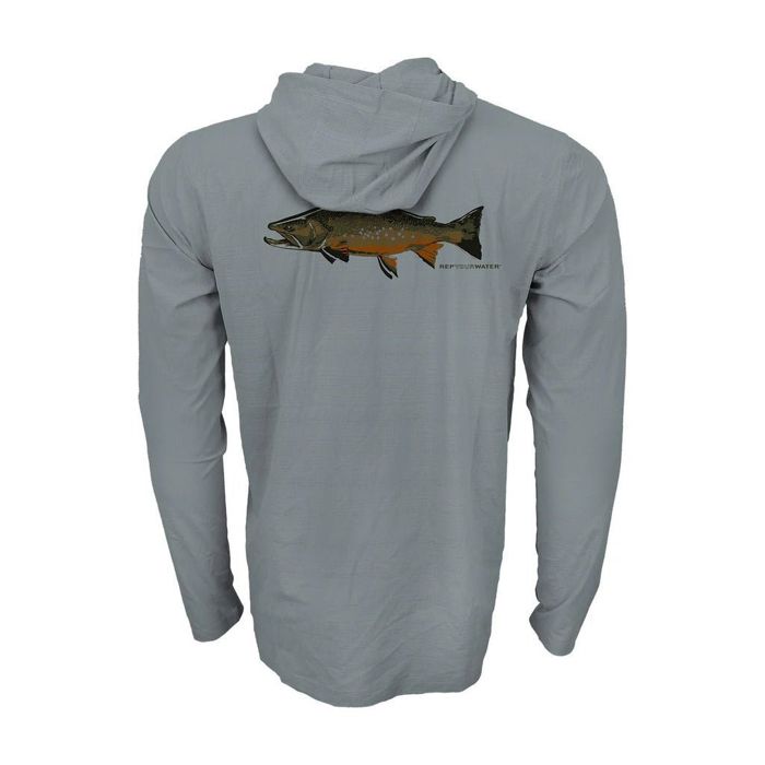 Рыболовная рубашка Rep Your Water FFF Logo - RepYourWater Big Brookie Flolite Performance