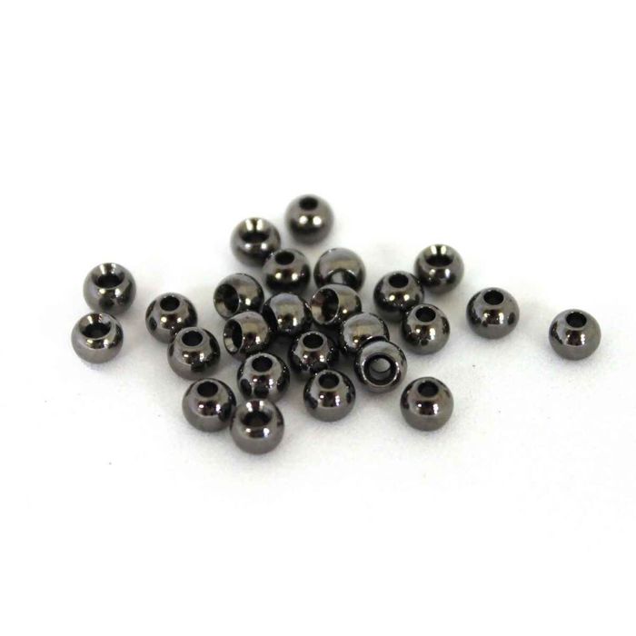 Материал для вязания мушек RoundRocks Brass Fly Tying Beads - Black