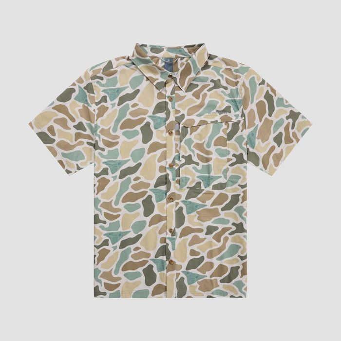 Рыболовная рубашка Southerly Men's Dockside Short Sleeve Woven Shirt