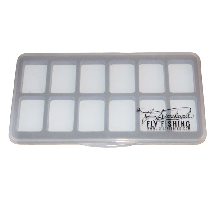 Коробка для мушек J. Stockard Fly Fishing Slim Fly Box w/ Compartments