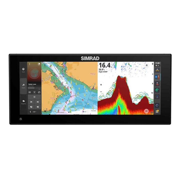 Эхолот Simrad NSX 3012UW 12in Fish Finder with Active Imaging 3-in-1 Transducer