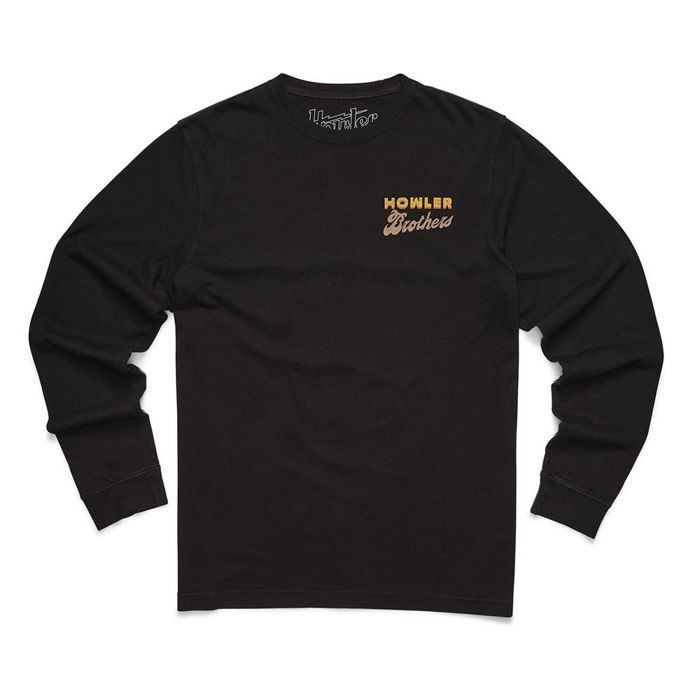 Рыболовная рубашка Howler Brothers Osprey Prey Long Sleeve T-Shirt - Mens - Black / M