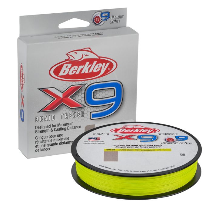 Плетёный шнур Berkley x9 Braid