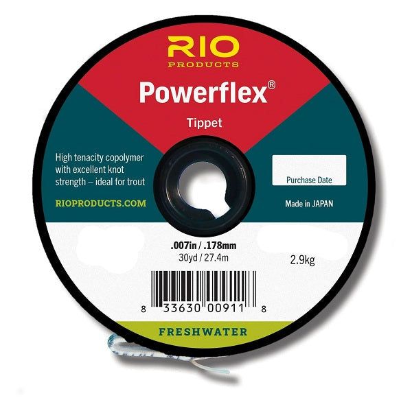 Поводковый материал Rio Powerflex Tippet--30 yds.