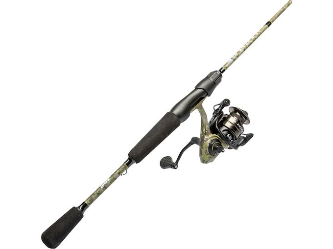 Комплект удилище + катушка Lew's American Hero Camo 6'6" Med 2pc Spinning Combo