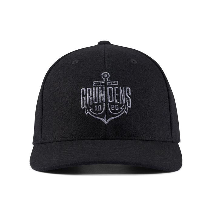 Головной убор Logo Anchor Wool Trucker - Black / ONE SIZE