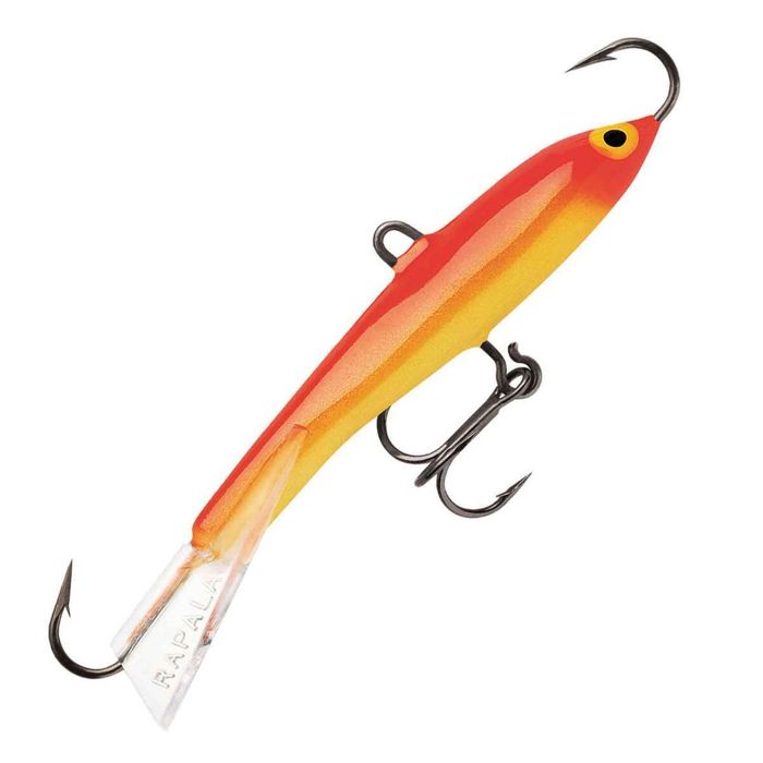 Зимняя приманка Rapala Jigging Rap Ice Fishing Lure - Gold/Fluorescent, 5/8oz, 2-3/4in