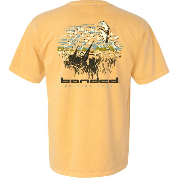 Рыболовная рубашка Banded Just Go Snow Tee - February 2024 Tee of the Month